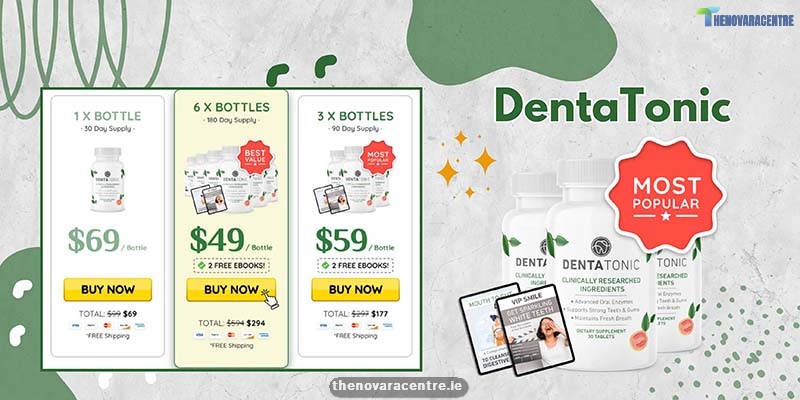 DentaTonic Reviews: Discover customer opinions on side effects,  ingredients, and online purchasing.